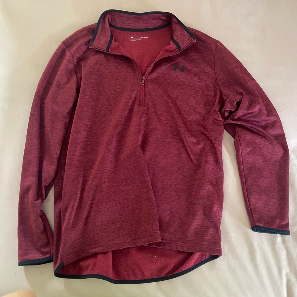 MENS UNDER ARMOR HALF ZIP